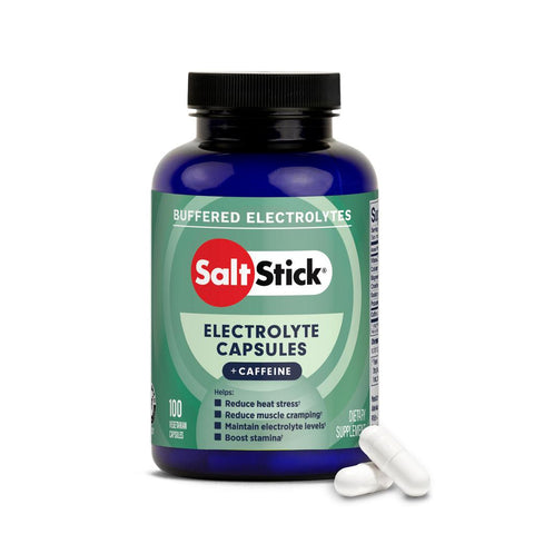 Salt Stick RaceReady Electrolyte Capsules w/Caffeine - Bottle (100 Caps)
