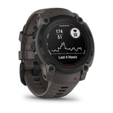 Garmin Instinct E - 40 mm - Black w/ Charcoal Silicone Band