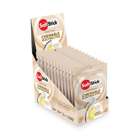 Salt Stick FastChews - Coconut Pinapple - Case (12 Packets)
