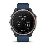 Garmin quatix 8 - 47mm AMOLED Marine GPS Smartwatch