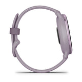 Garmin Vivoactive 5 - Metallic Orchid Aluminum Bezel with Orchid Case and Silicone Band