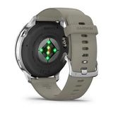 Garmin Venu 4 - 45mm - Silver with Silver Gray Silicone Band