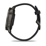 Garmin Venu 4 - 41mm - Slate with Black Silicone Band