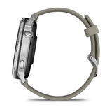 Garmin Venu 4 - 45mm - Silver with Silver Gray Silicone Band