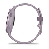 Garmin Vivoactive 5 - Metallic Orchid Aluminum Bezel with Orchid Case and Silicone Band