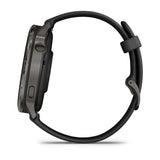 Garmin Venu 4 - 45mm - Slate with Black Silicone Band