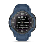 Garmin Instinct Crossover Solar - Tidal Blue