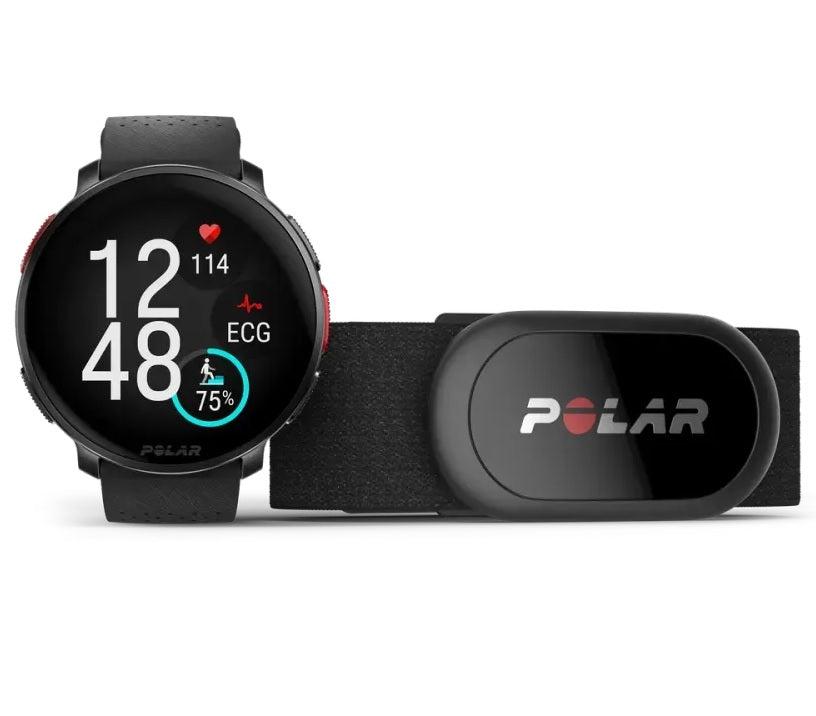 Polar Vantage V3 Premium Multisport Watch Night Black H10 Heart Ra Highly Tuned Athletes