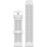 COROS 20mm Silcone Watch Band - White