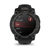 Garmin Instinct 3 - 45 mm AMOLED - Black w/ Black Silicone Band