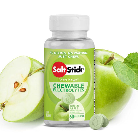 Salt Stick FastChews - Green Apple - Bottle (60 Chews)