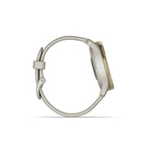 Garmin vivomove Trend - *Cream Gold Stainless Steel Bezel with French Grey Case and Silicone Band