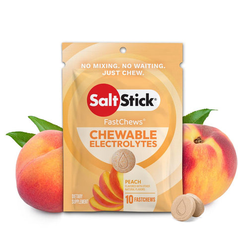 Salt Stick FastChews - Peach - Packet (10 Chews)
