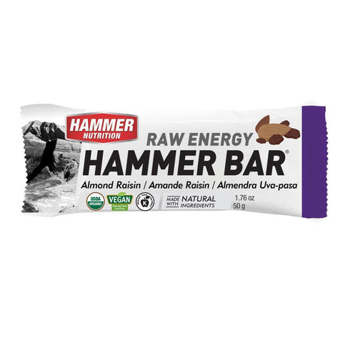 Hammer Nutrition Hammer Bars - Almond Raisin - Box of 12
