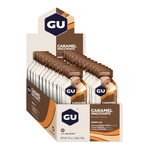 GU Energy Gel - Caramel Macchiato - Box of 24