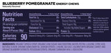 GU Energy Mini Chews - Blueberry Pomegranate - Box of 12