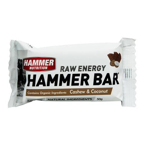 Hammer Nutrition Hammer Bars - Cashew & Coconut - Box of 12