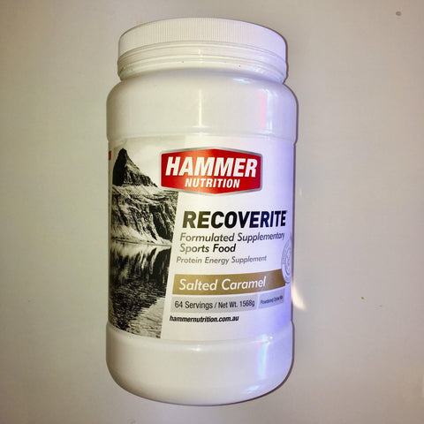 Hammer Nutrition Recoverite - Salted Caramel - 1.57 kg Tub