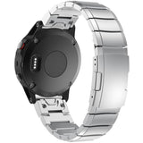 Watch Band* - Ceramic Stainless Steel suits Garmin clip-on 26mm