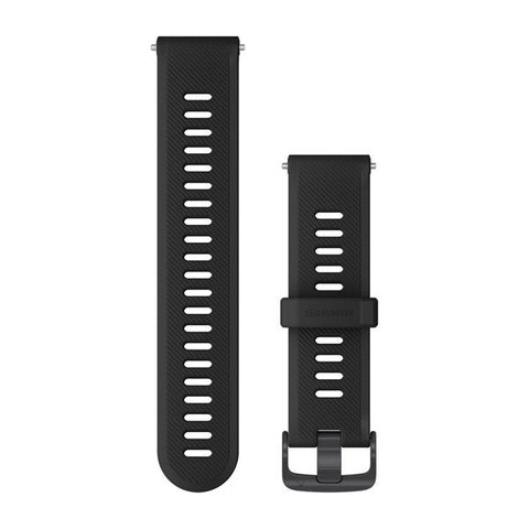 Garmin Forerunner 22mm Watch Band - Black/Black
