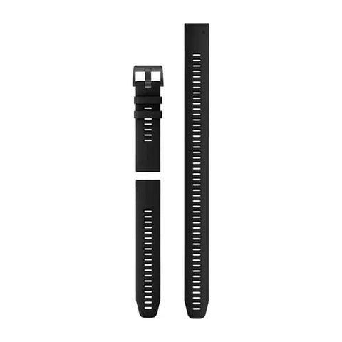 Garmin QuickFit 22 Watch Bands, Black Silicone (3-piece Dive Set)