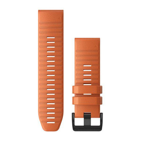 Garmin QuickFit 26 - Ember Orange Silicone Band