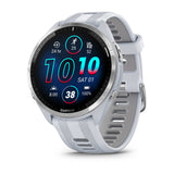 Garmin Forerunner 965 - Whitestone/Powder Gray