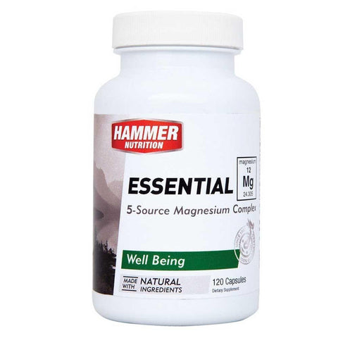 Hammer Nutrition Essential M | Magnesium Supplement - 120 Capsules