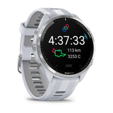 Garmin Forerunner 965 - Whitestone/Powder Gray