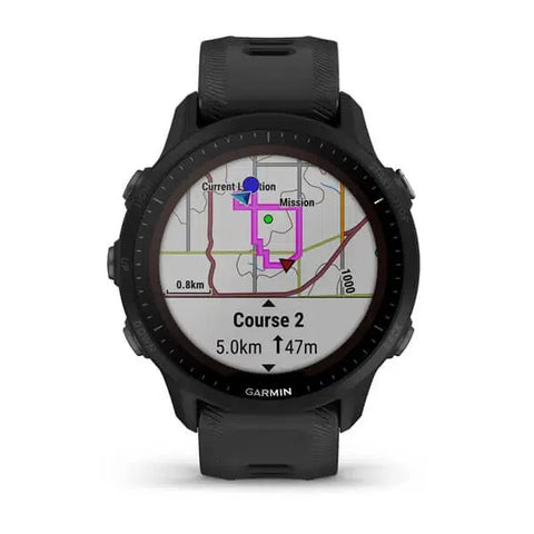 Garmin Forerunner 955 Solar Black Highly Tuned Athletes Highly Tuned Athletes