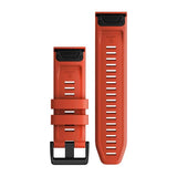 Garmin QuickFit 26 - Flame Red Silicone Band (Version 3)